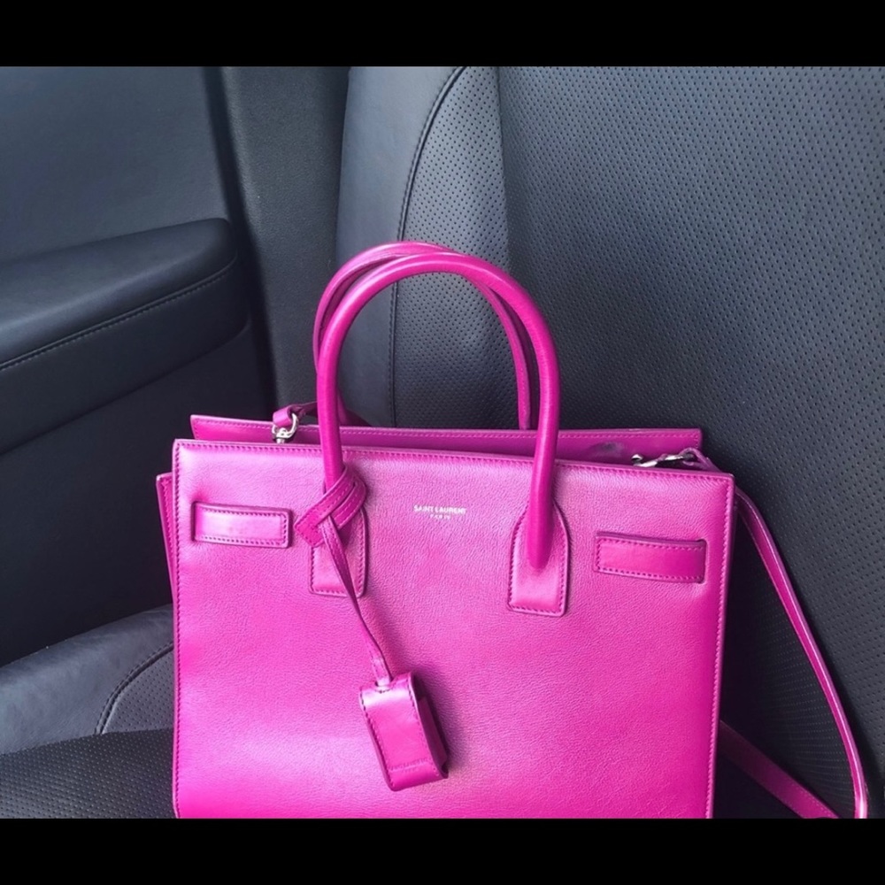 Saint Laurent Top Handle Bag baby sac de jour calfskin leather - Picture 10 of 16